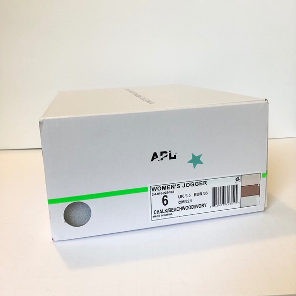 APL Athletic Propulsion Labs Women's Jogger size 6 in Chalk/Beachwood/Ivory NIB - Picture 10 of 11